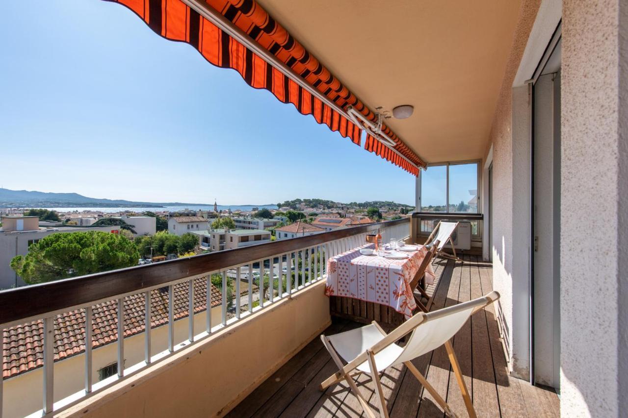 Le Cadet - Vue Panoramique Ville Et Baie De Sanary Sur Mer, Parking & Terrasse - 2 A 4 Pers Εξωτερικό φωτογραφία